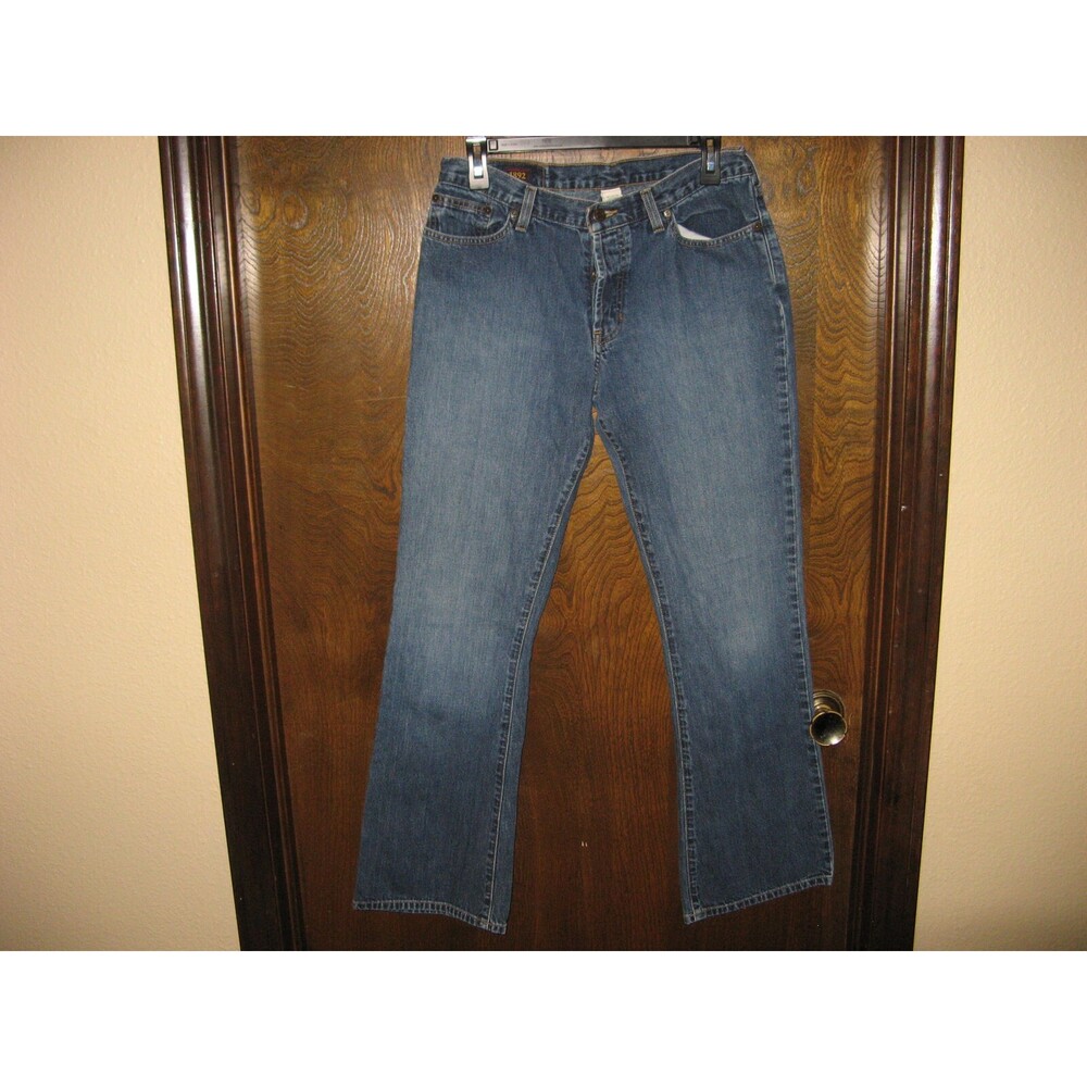 Womens Abercrombie & Fitch 1892 432-5J Button Fly Vintage Denim Jeans 6L 31Wx31